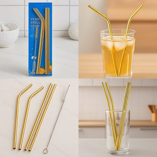 Stainless Steel Straws pack