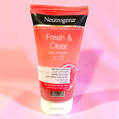 Neutrogena Scrub & Daily Exfoliator/FaceWash 150ML