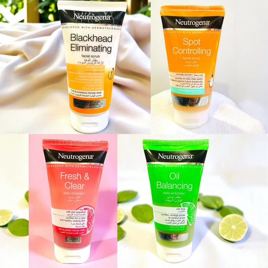 Neutrogena Scrub & Daily Exfoliator/FaceWash 150ML