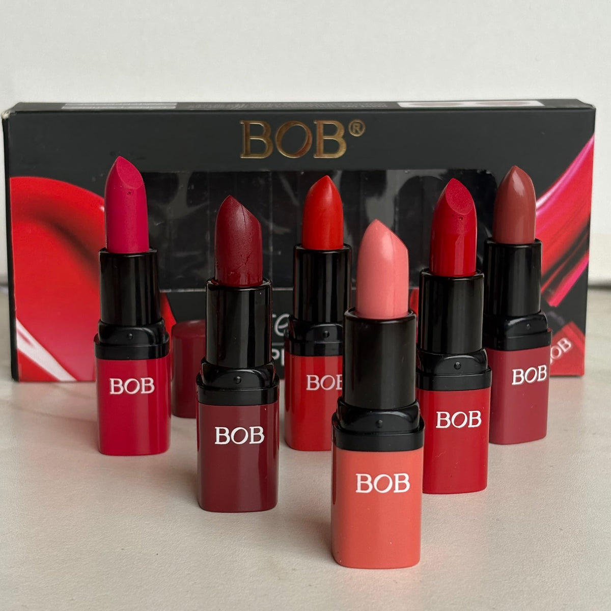 BOB Matte Lipstics Set Of 6 – Andaaz Collection Cosmetics