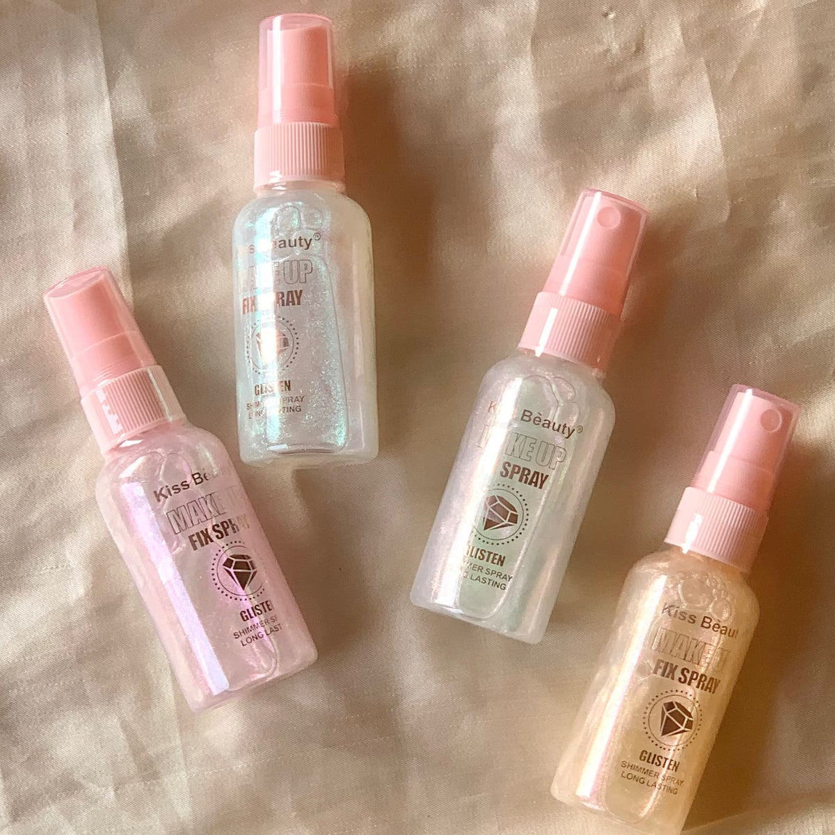 Kiss Beauty Makeup Fixing Shimmer Spray Deal