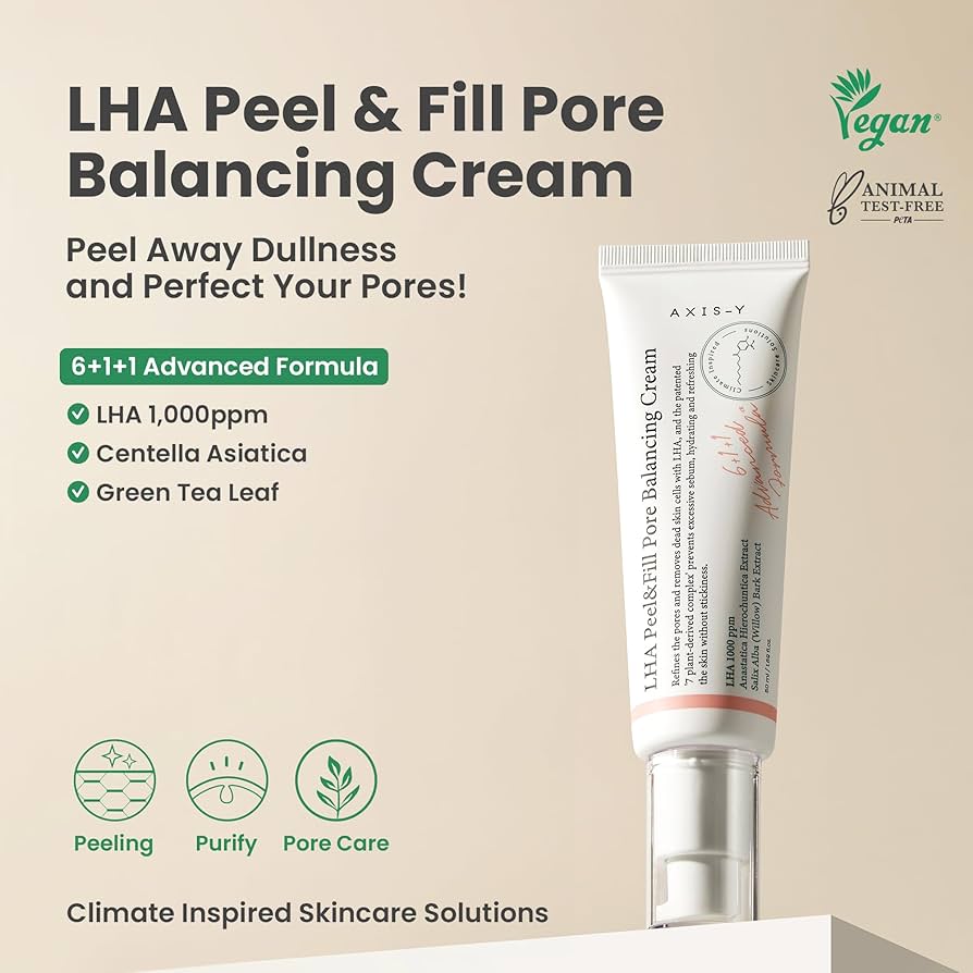 Axis-Y LHA Peel and Fill Pore Balancing Cream