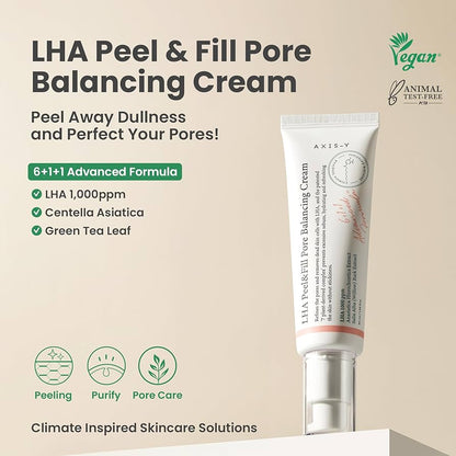 Axis-Y LHA Peel and Fill Pore Balancing Cream