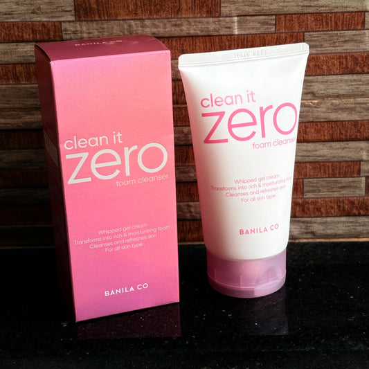 Clean it Zero foam Face cleanser Wash Made in Korea.