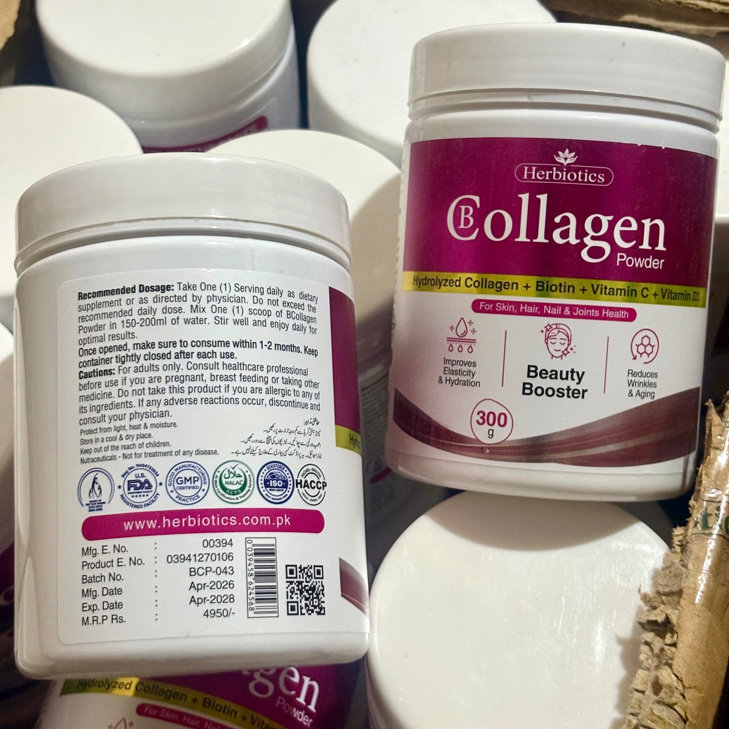 Herbiotics Collagen Beauty Booster For Skin Anti Ageing | Nails | Hairs