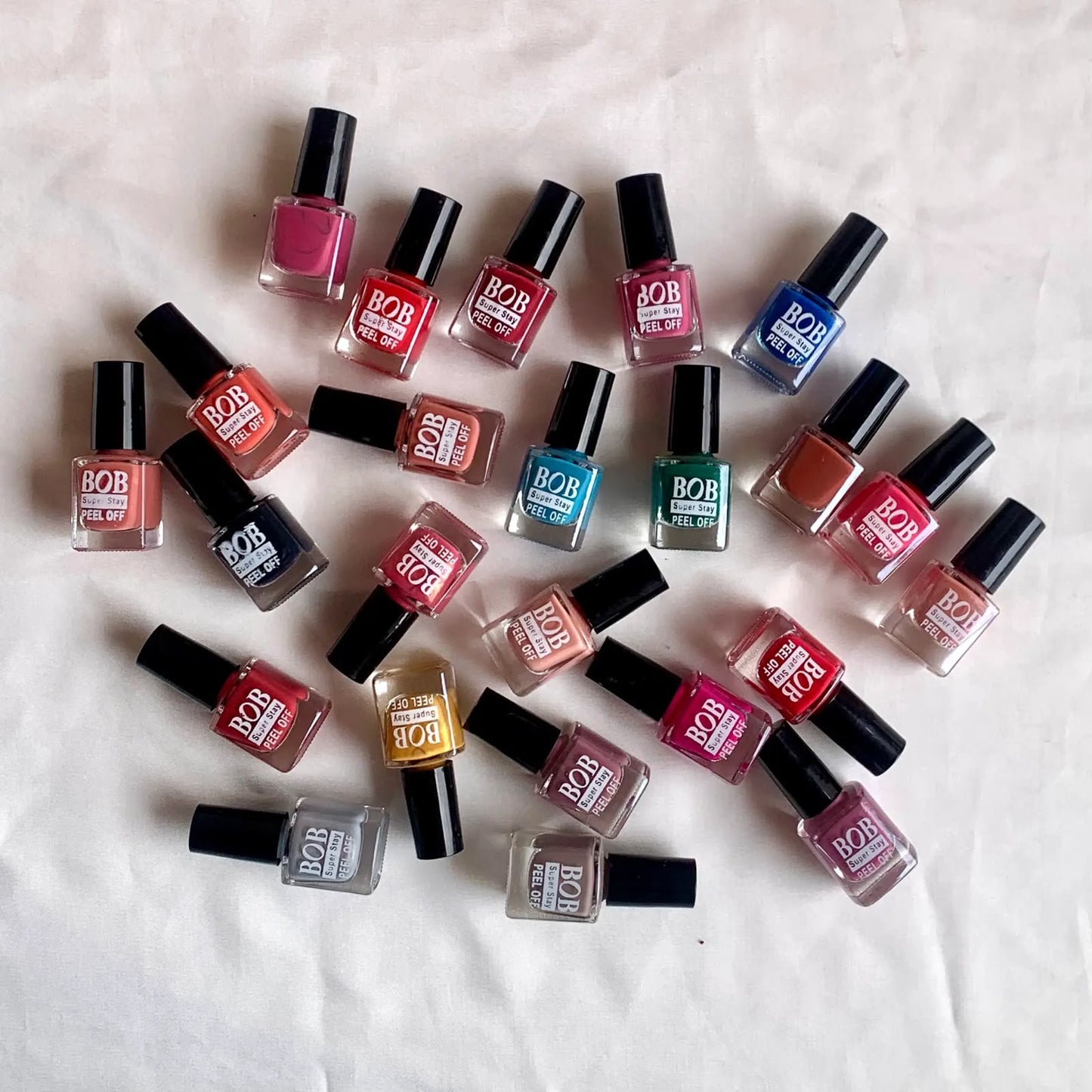 Peel off nail paints