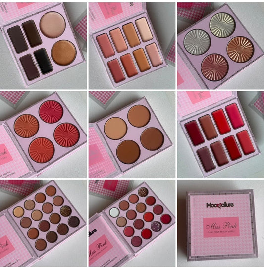 Mocallure Miss Pink 8 in 1 Book Palette
