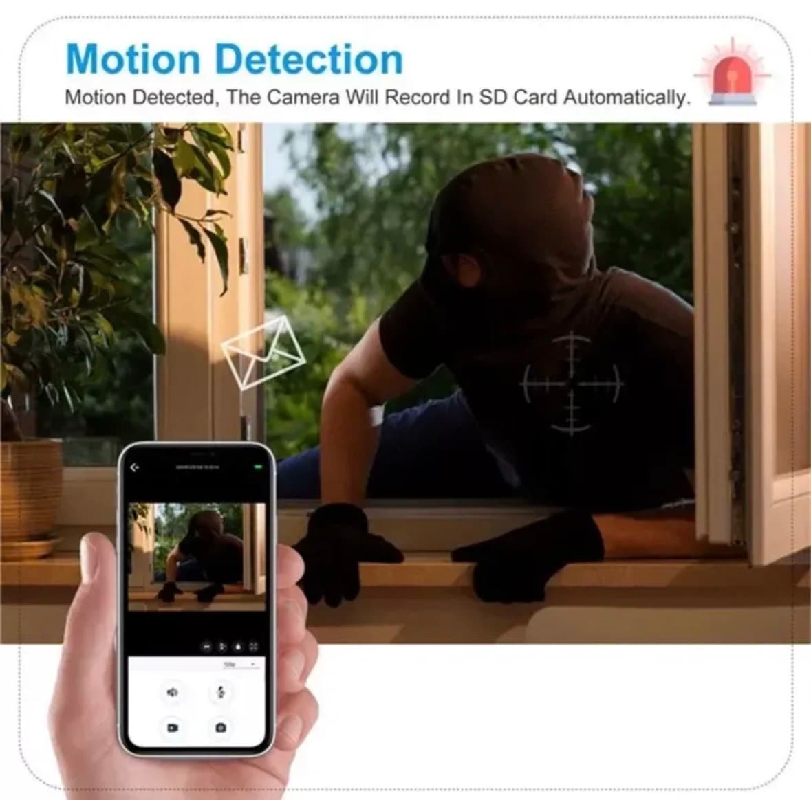 Smart Wifi Home/Office Security Camera Full HD 1080p