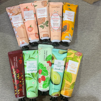 Hand creams (3pcs mix) 1$