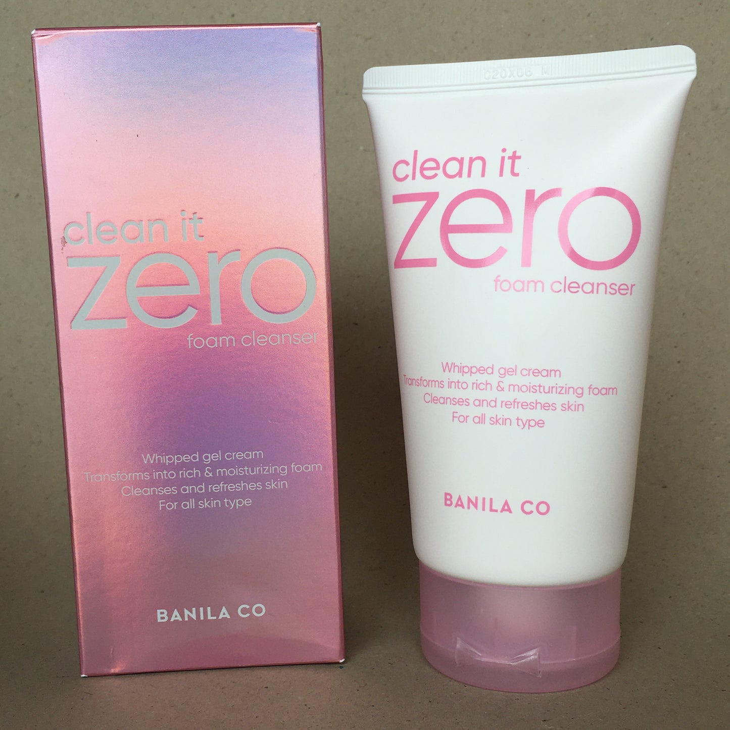 Zero foam cleanser