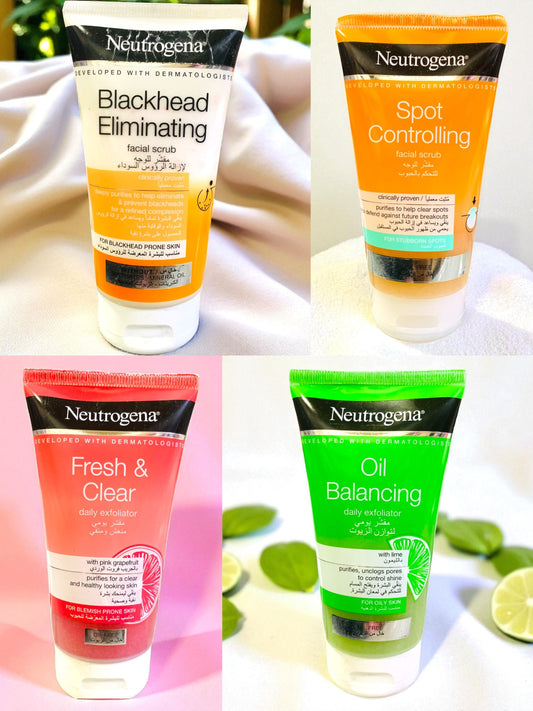 Neutrogena Scrub & Daily Exfoliator/FaceWash 150ML