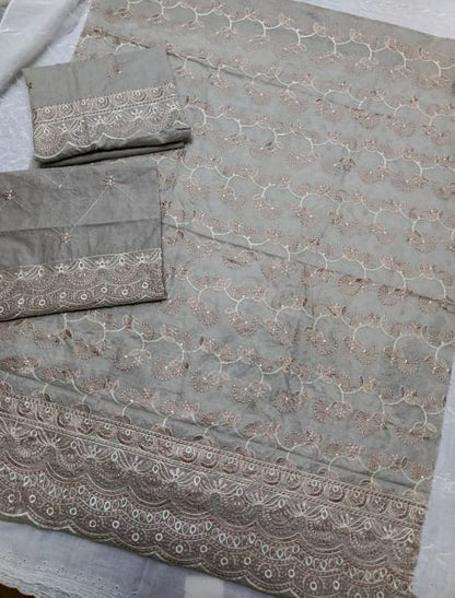 Zellbury unstitched heavy emb Shirts