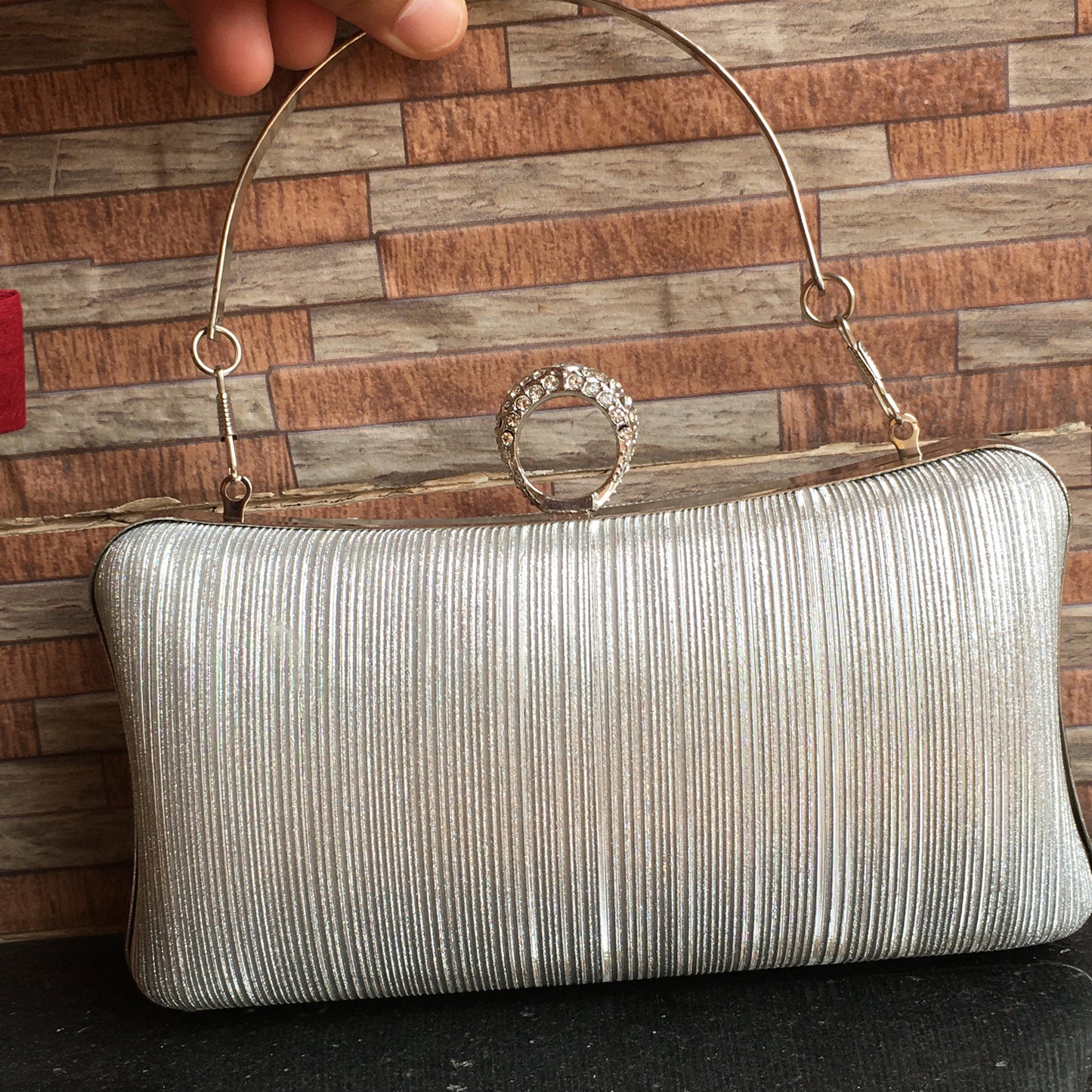 Hand Bag silver
