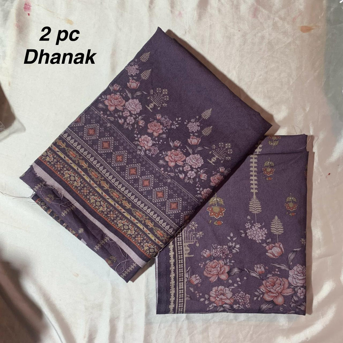 Unstitch dhanak 2pc shirt doppata