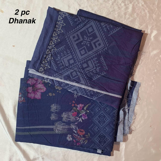 Unstitch 2pc shirt doppata dhanak