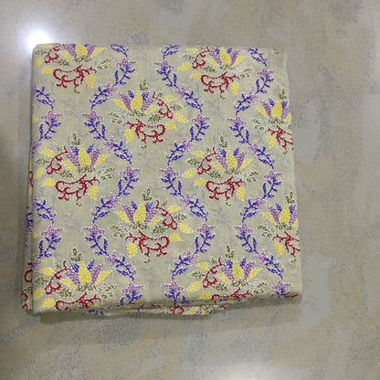 Khaadi unstitched 2 pcs suit lawn