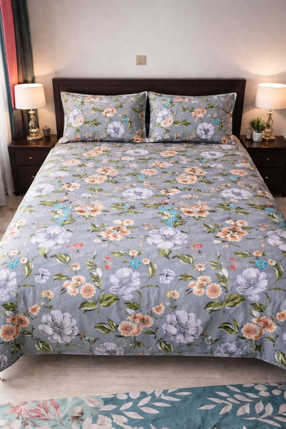 Sapphire Cotton Pillow Cover