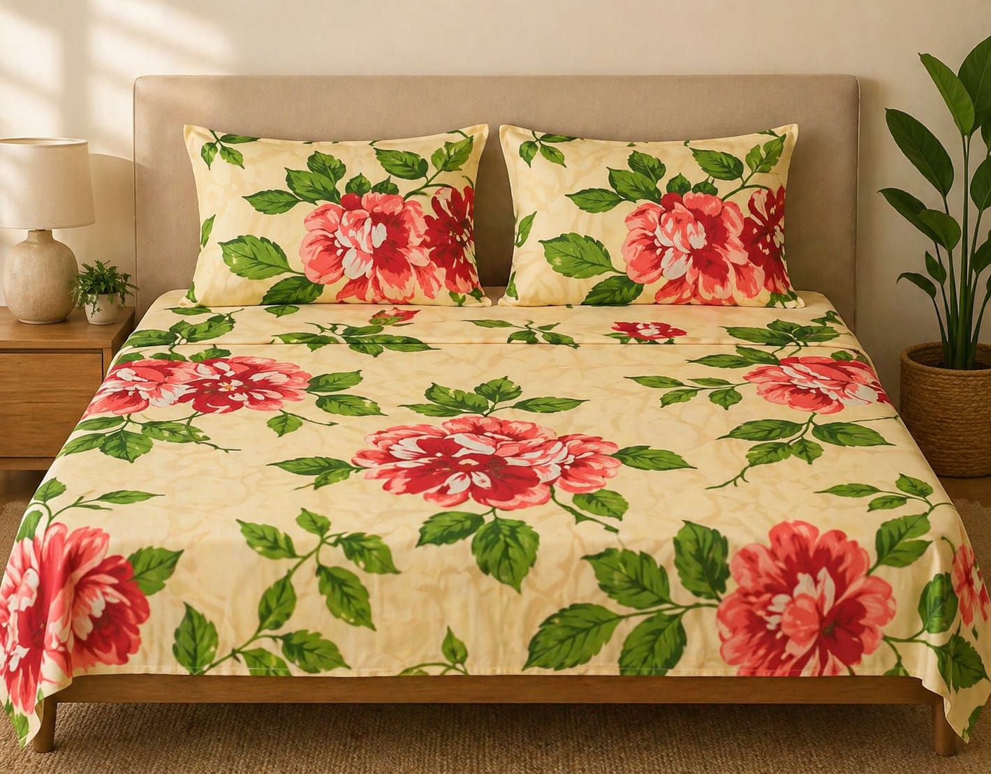 Sapphire king size bedsheet 100% Original