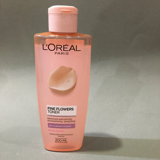 L'Oreal fine flowers toner promotion