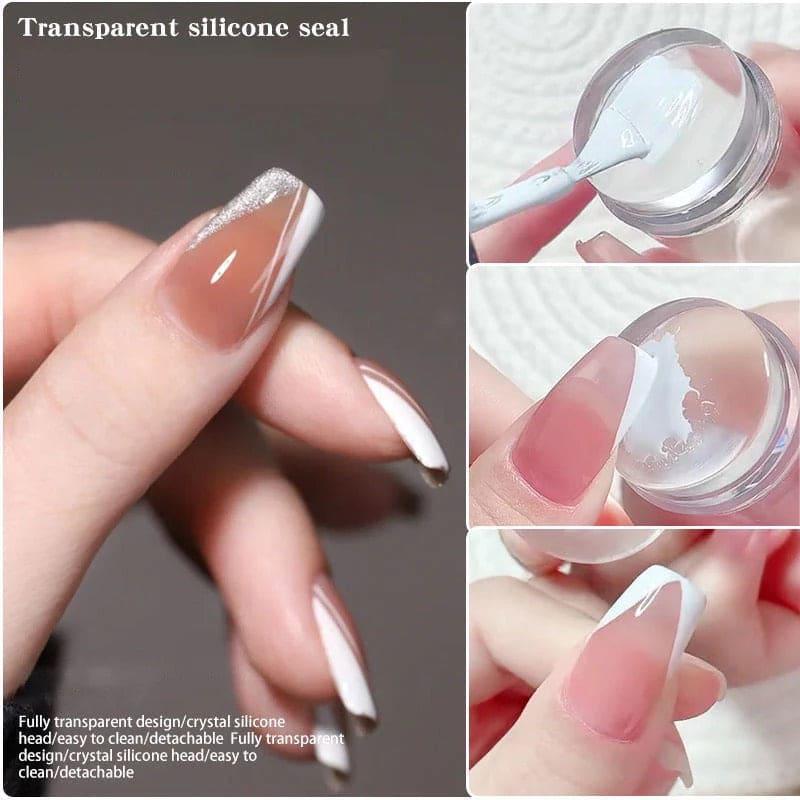 Nail stamp silicone