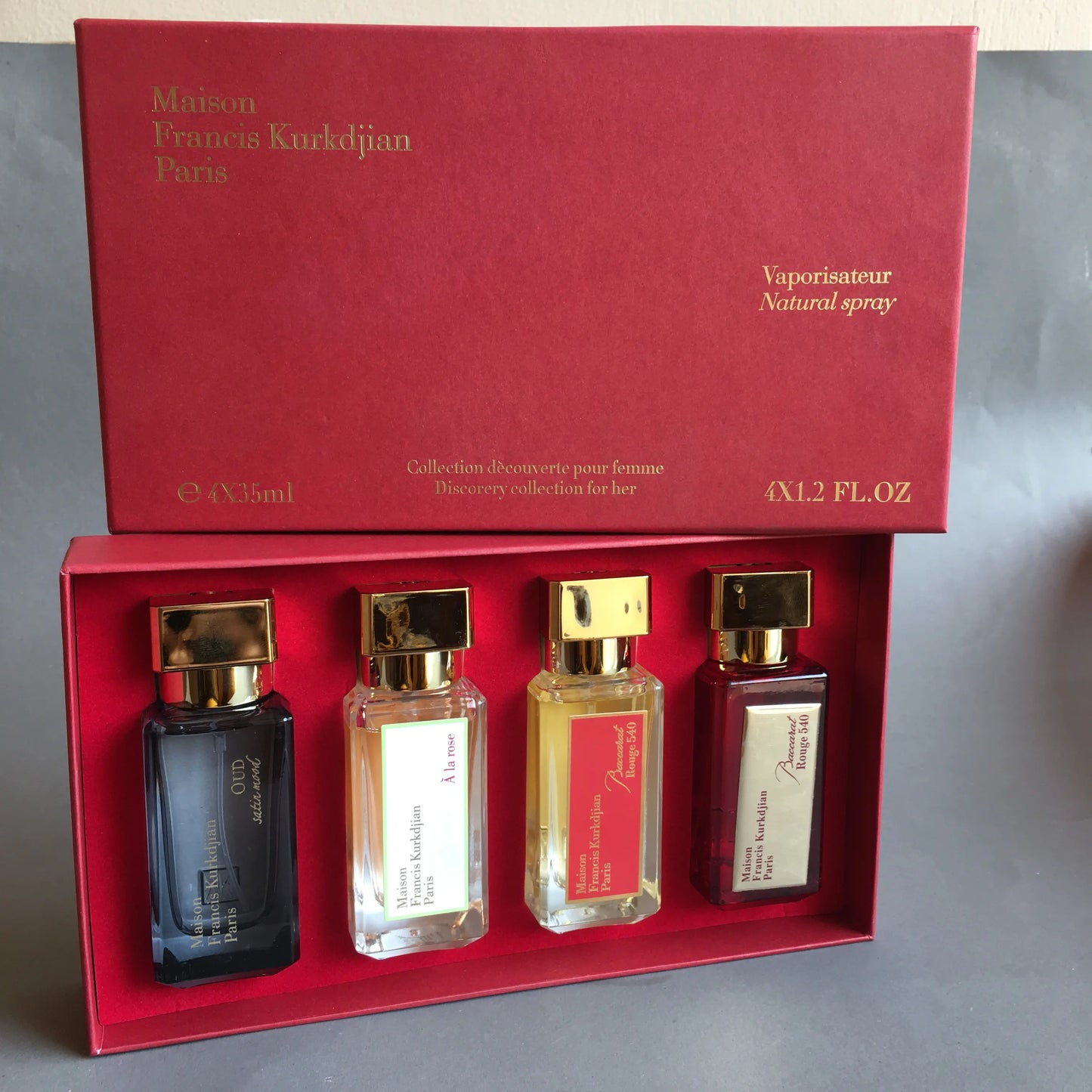 Maison Francis kurkdjian Paris perfume gift set
