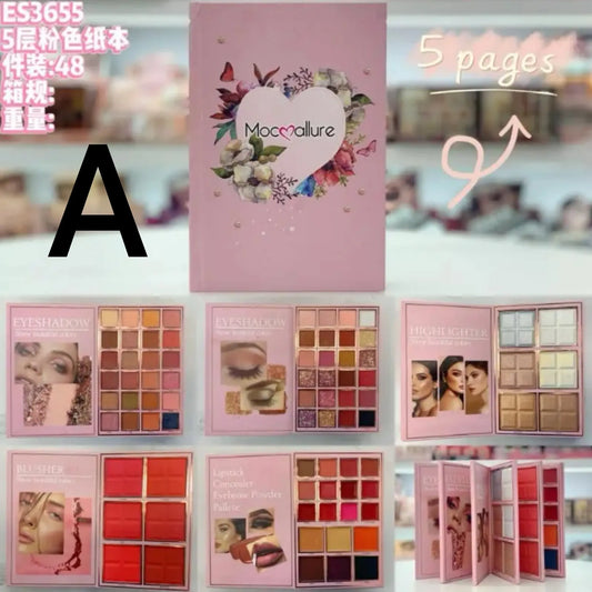 Mocallure book palette 5 in 1 promotion