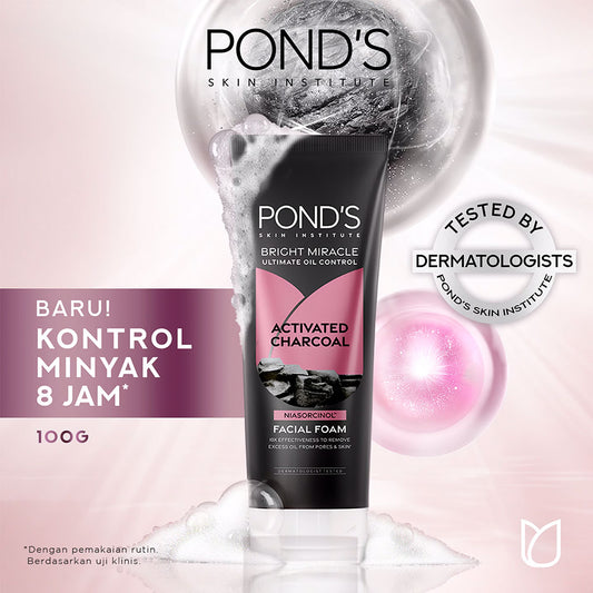 Pond's Activated Charcoal Facial Foam