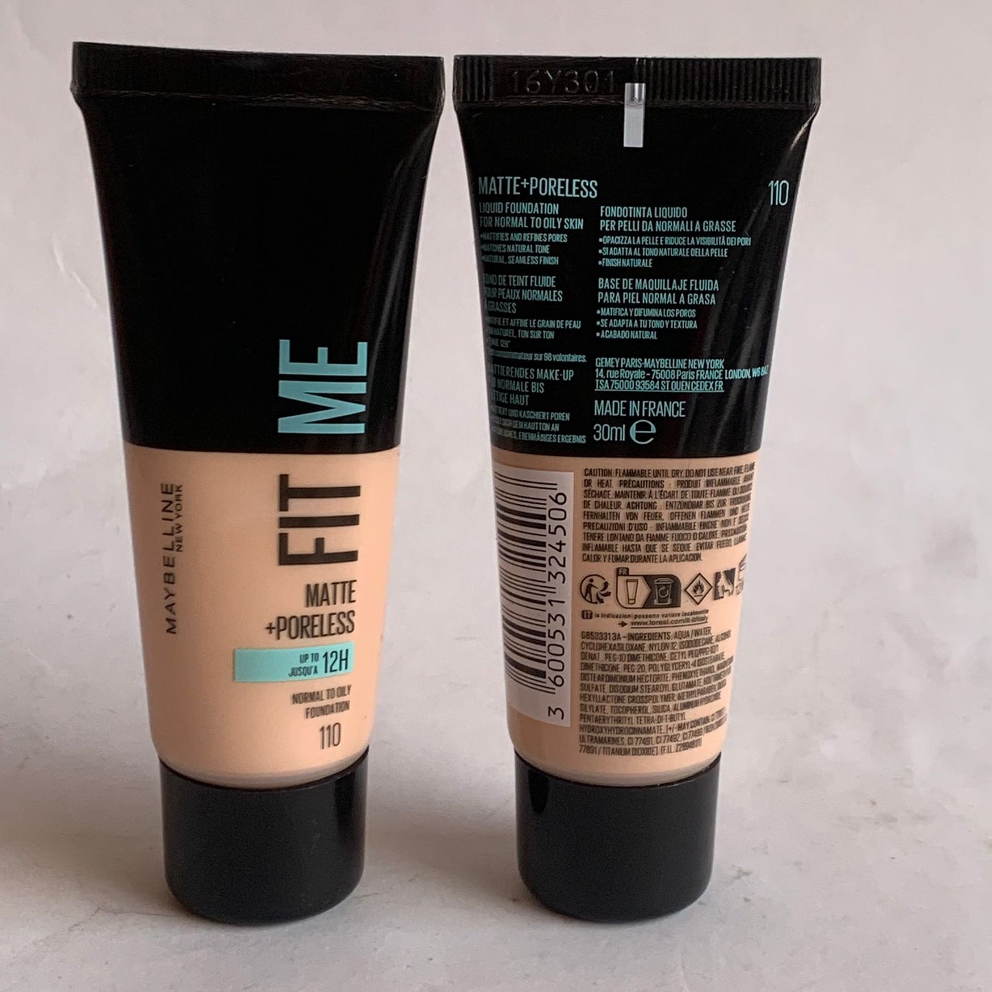 Maybelline fitme matte poreless