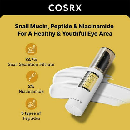 Advanced snail peptide eye cream cosrx