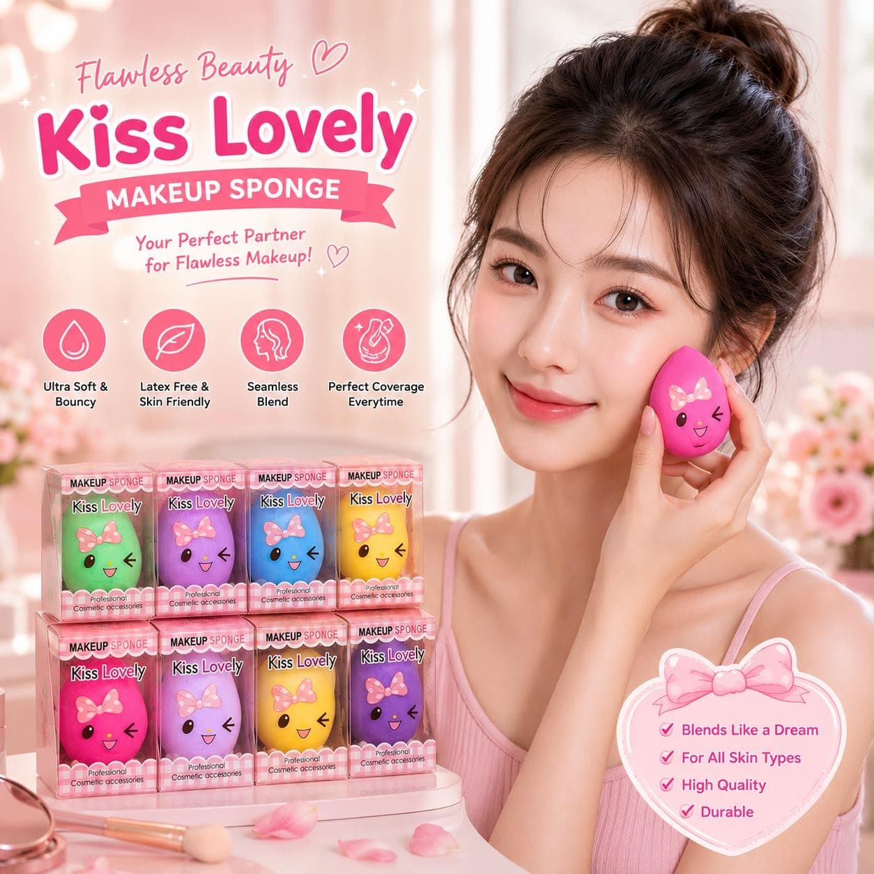 Powder puff Beauty blender Pack