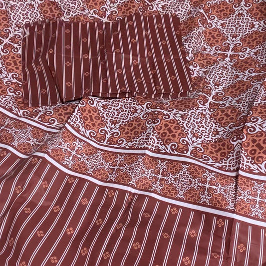 Pure Cotton Bedsheet king size  A16