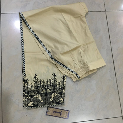 Lawn Trousers stitched
