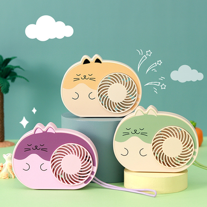 Rechargeable mini fan