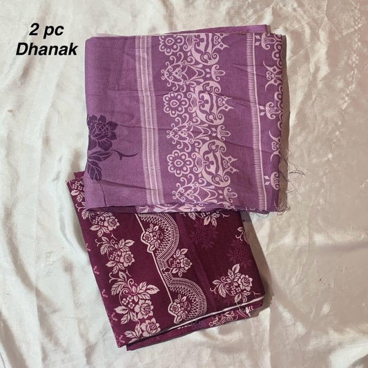 Unstitch 2pc shirt doppata dhanak