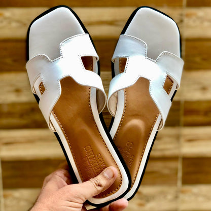 Ysl White Shoes
