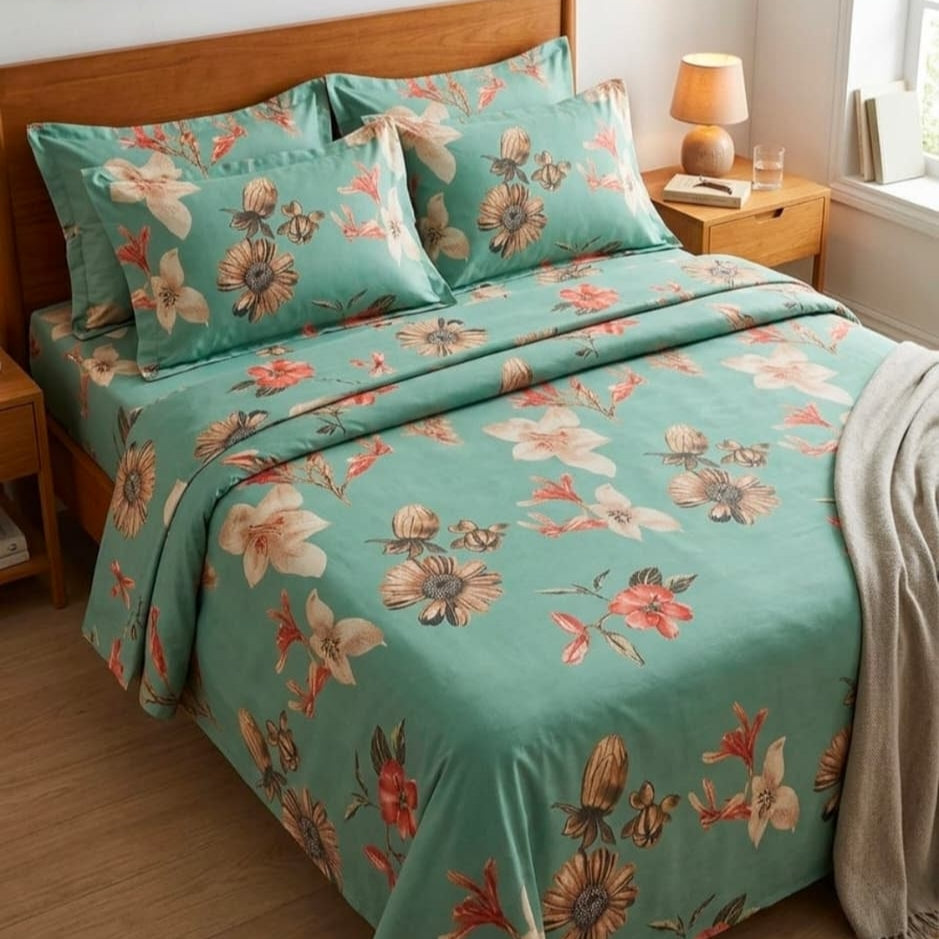 Sapphire king size bedsheet 100% Original
