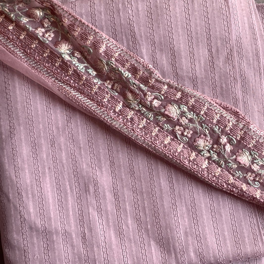 unstitched shirt with patch