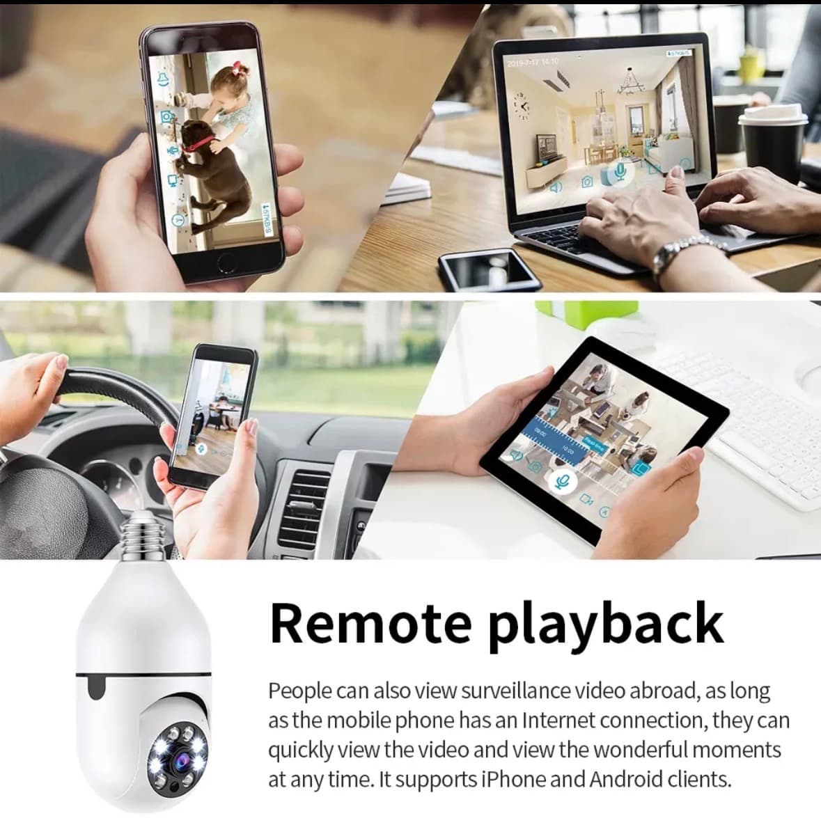 Smart Wifi Home/Office Security Camera Full HD 1080p