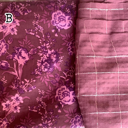 Unstitched suit 2 pcs