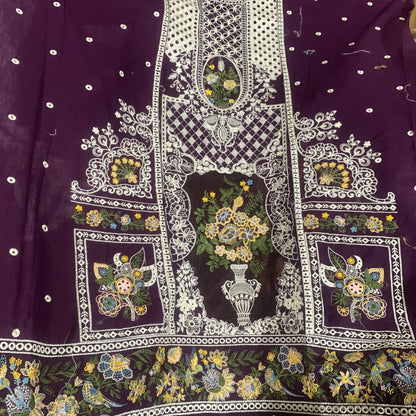 3 PCs suit  unstitched