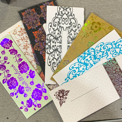 Envelopes mix (pack of six)